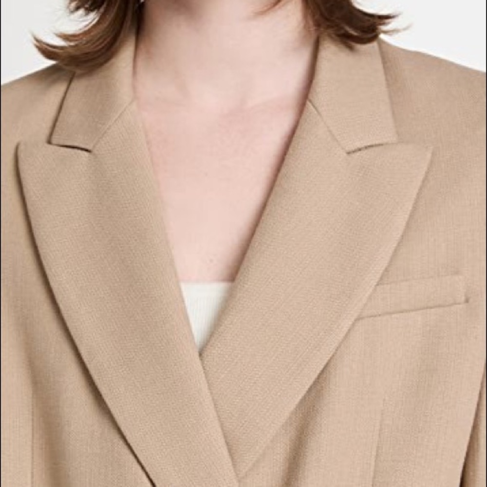 IRO Myvi Blazer in Light Khaki - Picture 3 of 16